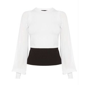 Karen Millen Blouse Sleeve Sweater